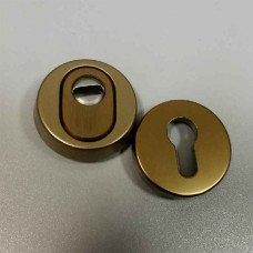bezpečnostní rozety 7156 F4 kulaté 15 mm - bronz