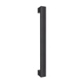 dveřní madlo Design alu 989 černé - 500/460 mm